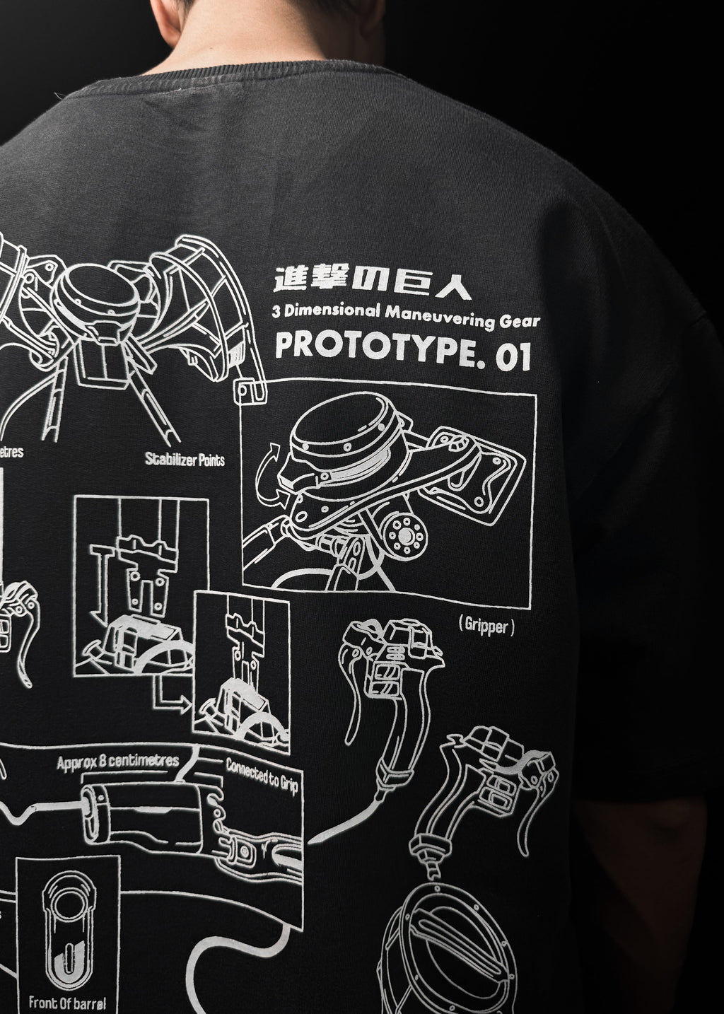 AOT GEAR / OVERSIZED T-SHIRT