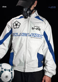 WHITE BLUELOCK / PARACHUTE JACKET