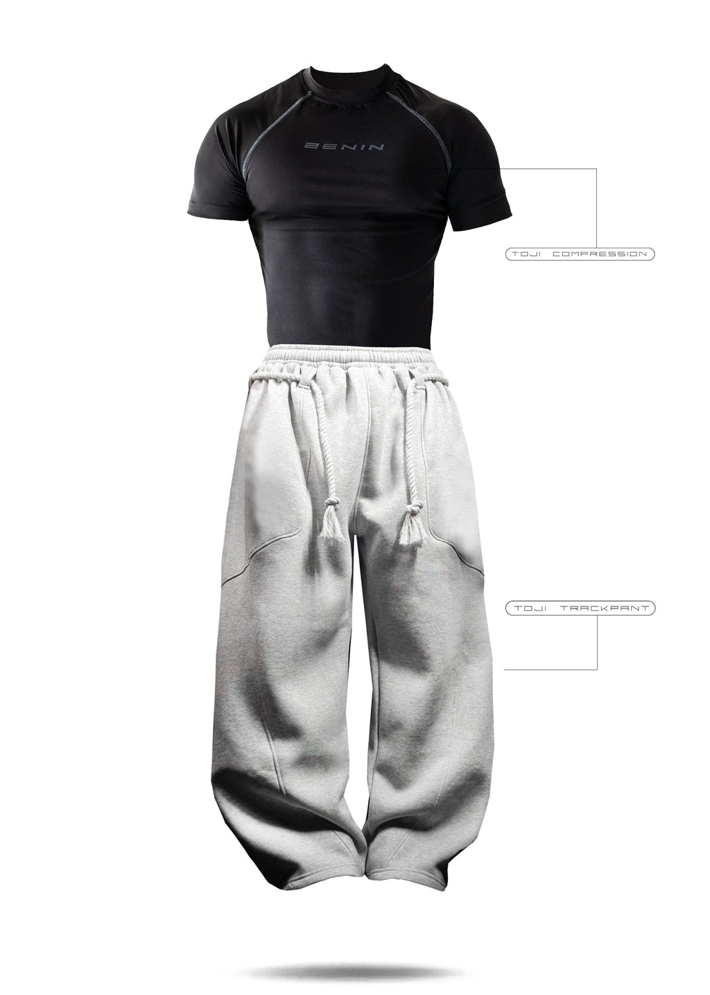 TOJI SUIT / COMPRESSION & SWEATPANT