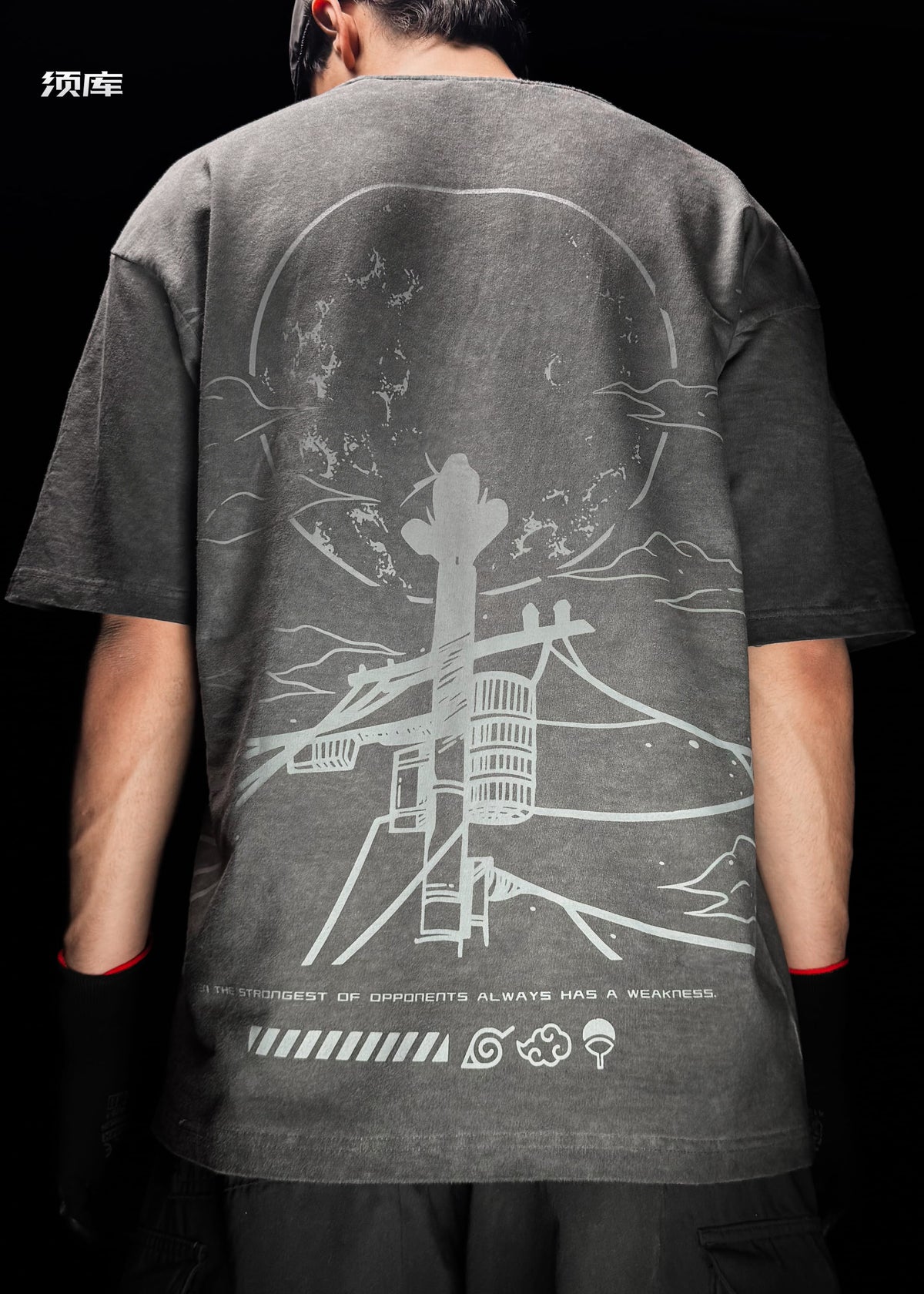 ITACHI / SHADOW WASHED / T-SHIRT